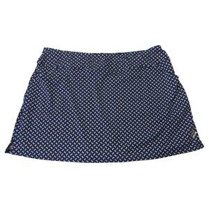 JoFit Mina Skort Womens XXL Blue Bow Print Tennis Golf Pickleball Athletic